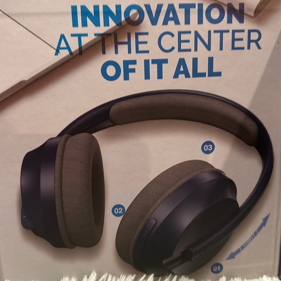 Brookstone Smart Touch Wireless Headphones with Bluetooth, Soft Ear cups. - Picture 7 of 7